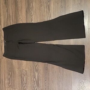 ❤️ VOTRE NOM HIGH RISE PLEATED FLARE HEM PANTS, 12 (31)